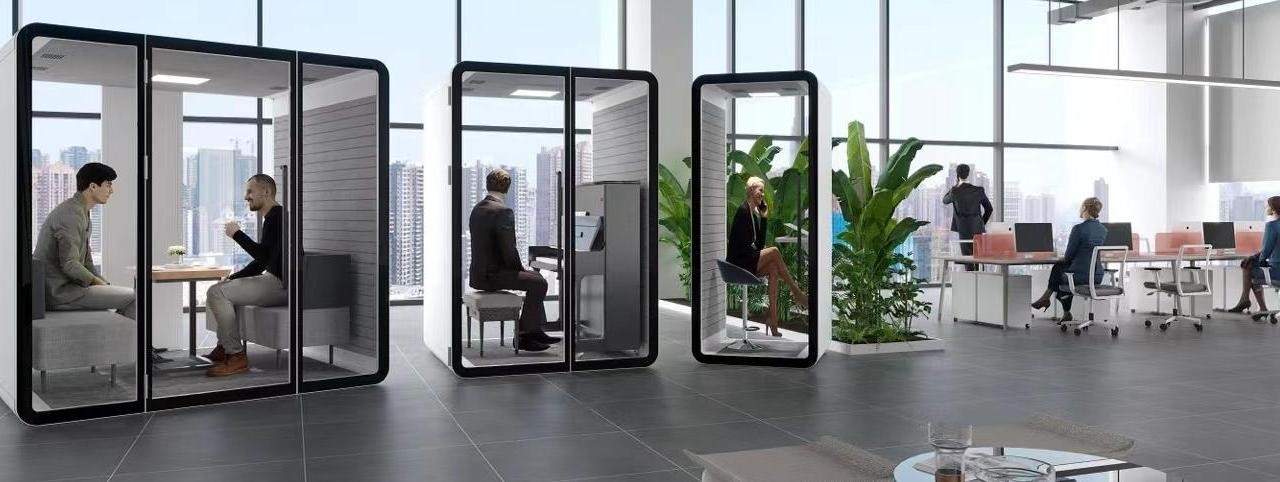 qbox office pod acoustic booth