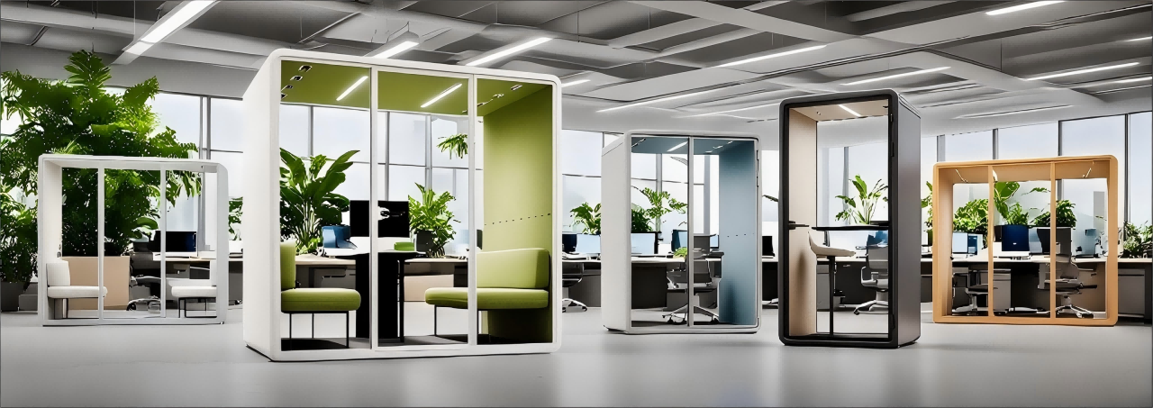 qbox office pod acoustic booth